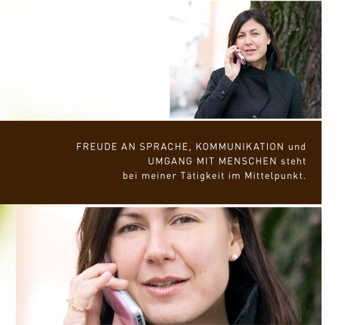 Dolmetscherin Ulrike Egger