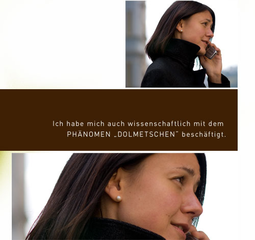 Dolmetscherin Ulrike Egger